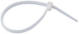 Хомут 2,5х120 нейлон белый EKF Basic plc-c-2.5х120 578336