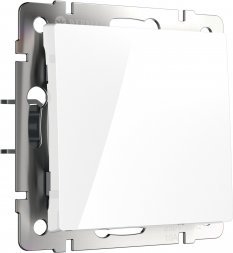 Выключатель одноклавишный проходной (белый) W1112001 Werkel