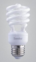 Лампа люмин.Sweko SPН E27 20W 2700 116х43(T2) CFL-SH 228559