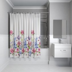 Штора для ванной комнаты, 180х180 см, PEVA, P06PV11i11, IDDIS