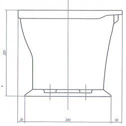 Унитаз Дачный Лобненский стройфарфор