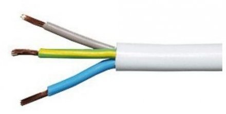Провод ПВС 3х1,5 (ГОСТ) (ККЗ Калуж.кабельный) содин. бел. медн. выс.гибк 564305